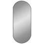 Black oval wall mirror 80x35 cm by vidaXL, Mirrors - Ref: Foro24-348206, Price: 41,16 €, Discount: %