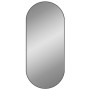 Black oval wall mirror 100x45 cm by vidaXL, Mirrors - Ref: Foro24-348208, Price: 61,23 €, Discount: %