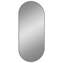 Black oval wall mirror 100x45 cm by vidaXL, Mirrors - Ref: Foro24-348208, Price: 61,23 €, Discount: %