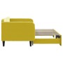 Sofá cama nido terciopelo amarillo 90x200 cm de vidaXL, Camas y somieres - Ref: Foro24-3197068, Precio: 288,99 €, Descuento: %