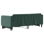 Dark green velvet trundle sofa bed 90x200 cm by vidaXL, Beds and slatted bases - Ref: Foro24-3197065, Price: 270,05 €, Discou...