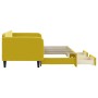 Sofá cama nido con cajones terciopelo amarillo 90x200 cm de vidaXL, Camas y somieres - Ref: Foro24-3197116, Precio: 348,99 €,...