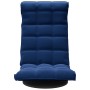 Blue Velvet Swivel Floor Chair by vidaXL, Floor chairs - Ref: Foro24-336563, Price: 122,43 €, Discount: %