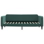 Trundle sofa bed with drawers dark green velvet 90x200 cm by vidaXL, Beds and slatted bases - Ref: Foro24-3197113, Price: 327...