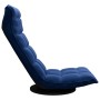 Blue Velvet Swivel Floor Chair by vidaXL, Floor chairs - Ref: Foro24-336563, Price: 122,43 €, Discount: %