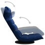 Blue Velvet Swivel Floor Chair by vidaXL, Floor chairs - Ref: Foro24-336563, Price: 122,43 €, Discount: %