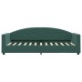 Sofa bed with dark green velvet mattress 80x200 cm by vidaXL, Beds and slatted bases - Ref: Foro24-3197272, Price: 325,84 €, ...