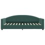 Sofa bed with dark green velvet mattress 90x200 cm by vidaXL, Beds and slatted bases - Ref: Foro24-3197279, Price: 352,32 €, ...