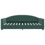 Sofa bed with dark green velvet mattress 100x200 cm by vidaXL, Beds and slatted bases - Ref: Foro24-3197286, Price: 386,22 €,...