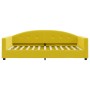 Sofa bed with yellow velvet mattress 100x200 cm by vidaXL, Beds and slatted bases - Ref: Foro24-3197289, Price: 366,33 €, Dis...