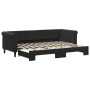 Sofá cama nido terciopelo negro 80x200 cm de vidaXL, Camas y somieres - Ref: Foro24-3197768, Precio: 290,64 €, Descuento: %