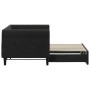 Sofá cama nido terciopelo negro 80x200 cm de vidaXL, Camas y somieres - Ref: Foro24-3197768, Precio: 290,64 €, Descuento: %