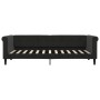 Sofá cama nido terciopelo negro 80x200 cm de vidaXL, Camas y somieres - Ref: Foro24-3197768, Precio: 283,97 €, Descuento: %