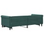 Sofá cama nido terciopelo verde oscuro 90x200 cm de vidaXL, Camas y somieres - Ref: Foro24-3197773, Precio: 280,28 €, Descuen...