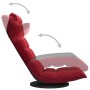 Silla de suelo giratoria de terciopelo rojo tinto de vidaXL, Sillas de suelo - Ref: Foro24-336569, Precio: 117,73 €, Descuent...