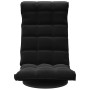 Black Velvet Swivel Floor Chair by vidaXL, Floor chairs - Ref: Foro24-336570, Price: 147,97 €, Discount: %