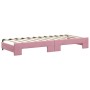 Sofá cama nido terciopelo rosa 80x200 cm de vidaXL, Camas y somieres - Ref: Foro24-3197767, Precio: 277,70 €, Descuento: %