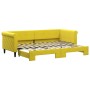 Sofá cama nido terciopelo amarillo 80x200 cm de vidaXL, Camas y somieres - Ref: Foro24-3197769, Precio: 294,86 €, Descuento: %