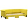 Sofá cama nido terciopelo amarillo 80x200 cm de vidaXL, Camas y somieres - Ref: Foro24-3197769, Precio: 294,86 €, Descuento: %