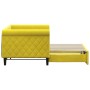 Sofá cama nido terciopelo amarillo 80x200 cm de vidaXL, Camas y somieres - Ref: Foro24-3197769, Precio: 294,86 €, Descuento: %