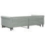 Sofá cama nido terciopelo gris claro 100x200 cm de vidaXL, Camas y somieres - Ref: Foro24-3197778, Precio: 299,97 €, Descuent...