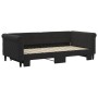 Sofá cama nido terciopelo negro 90x190 cm de vidaXL, Camas y somieres - Ref: Foro24-3197786, Precio: 315,00 €, Descuento: %