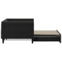 Sofá cama nido terciopelo negro 90x200 cm de vidaXL, Camas y somieres - Ref: Foro24-3197775, Precio: 305,46 €, Descuento: %