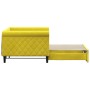 Sofá cama nido terciopelo amarillo 90x200 cm de vidaXL, Camas y somieres - Ref: Foro24-3197776, Precio: 303,29 €, Descuento: %