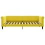 Sofá cama nido terciopelo amarillo 90x200 cm de vidaXL, Camas y somieres - Ref: Foro24-3197776, Precio: 303,29 €, Descuento: %