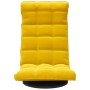 Silla de suelo giratoria de terciopelo amarillo de vidaXL, Sillas de suelo - Ref: Foro24-336571, Precio: 153,17 €, Descuento: %