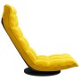 Yellow Velvet Swivel Floor Chair by vidaXL, Floor chairs - Ref: Foro24-336571, Price: 153,17 €, Discount: %