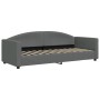 Sofa bed with dark gray fabric mattress 80x200 cm by vidaXL, Beds and slatted bases - Ref: Foro24-3197166, Price: 326,99 €, D...