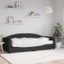 Sofá cama con colchón tela negro 90x200 cm de vidaXL, Camas y somieres - Ref: Foro24-3197172, Precio: 348,95 €, Descuento: %