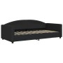 Sofá cama con colchón tela negro 90x200 cm de vidaXL, Camas y somieres - Ref: Foro24-3197172, Precio: 332,81 €, Descuento: %