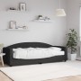 Sofá cama con colchón tela negro 80x200 cm de vidaXL, Camas y somieres - Ref: Foro24-3197167, Precio: 324,47 €, Descuento: %