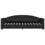 Sofá cama con colchón tela negro 80x200 cm de vidaXL, Camas y somieres - Ref: Foro24-3197167, Precio: 324,47 €, Descuento: %