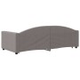 Sofá cama nido con cajones tela gris taupe 90x200 cm de vidaXL, Camas y somieres - Ref: Foro24-3197227, Precio: 339,99 €, Des...