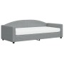 Sofá cama con colchón tela gris claro 90x200 cm de vidaXL, Camas y somieres - Ref: Foro24-3197170, Precio: 354,95 €, Descuent...