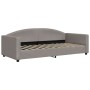 Sofá cama con colchón tela gris taupe 90x200 cm de vidaXL, Camas y somieres - Ref: Foro24-3197173, Precio: 343,07 €, Descuent...