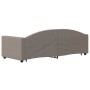 Sofá cama nido con cajones tela gris taupe 80x200 cm de vidaXL, Camas y somieres - Ref: Foro24-3197222, Precio: 333,77 €, Des...