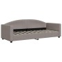 Trundle sofa bed with drawers taupe gray fabric 80x200 cm by vidaXL, Beds and slatted bases - Ref: Foro24-3197222, Price: 333...