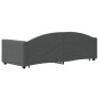 Sofá cama nido con cajones tela gris oscuro 80x200 cm de vidaXL, Camas y somieres - Ref: Foro24-3197220, Precio: 326,58 €, De...