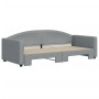 Sofá cama nido tela gris claro 90x200 cm de vidaXL, Camas y somieres - Ref: Foro24-3197188, Precio: 249,56 €, Descuento: %