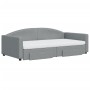 Sofá cama nido con cajones tela gris claro 100x200 cm de vidaXL, Camas y somieres - Ref: Foro24-3197247, Precio: 499,61 €, De...