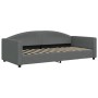 Sofá cama nido con colchón tela gris oscuro 90x200 cm de vidaXL, Camas y somieres - Ref: Foro24-3197207, Precio: 430,38 €, De...