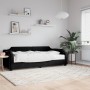 Sofá cama con colchón tela negro 90x200 cm de vidaXL, Camas y somieres - Ref: Foro24-3197618, Precio: 352,63 €, Descuento: %