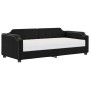 Sofá cama con colchón tela negro 90x200 cm de vidaXL, Camas y somieres - Ref: Foro24-3197618, Precio: 352,63 €, Descuento: %