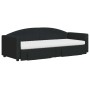 Sofá cama nido con cajones tela negro 80x200 cm de vidaXL, Camas y somieres - Ref: Foro24-3197239, Precio: 468,75 €, Descuent...