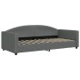 Sofá cama nido con cajones tela gris oscuro 90x200 cm de vidaXL, Camas y somieres - Ref: Foro24-3197225, Precio: 339,99 €, De...