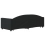 Sofá cama nido con cajones tela negro 80x200 cm de vidaXL, Camas y somieres - Ref: Foro24-3197221, Precio: 316,92 €, Descuent...